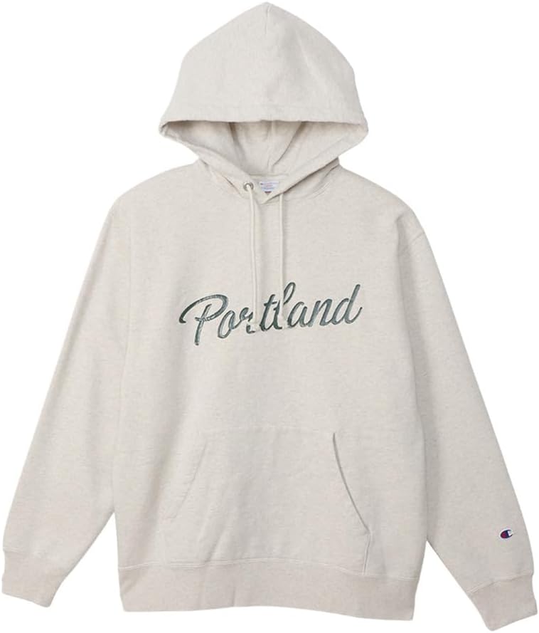 

Худи Champion C3-Y102, с длинным рукавом, 100% хлопок, США, графический принт, мужская, повседневная, овсяный