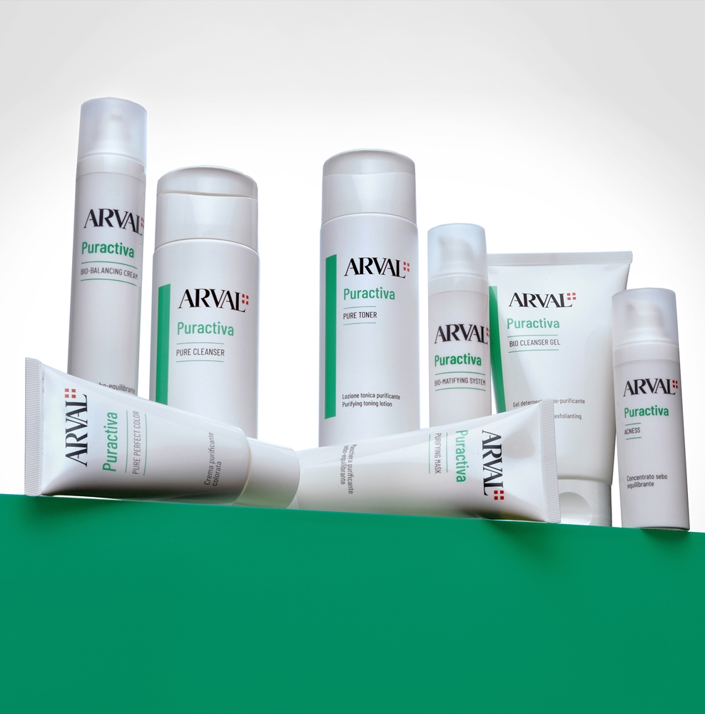 Крем для лица SPF ARVAL Puractiva биобалансирующий очищающий с регенерирующим эффектом — фото 2