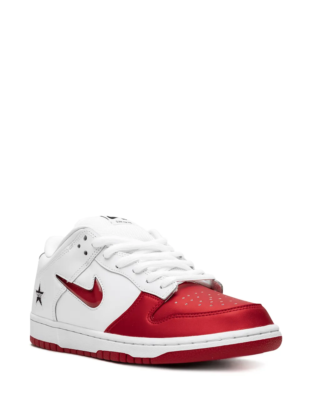 Кроссовки SB Dunk Low из коллаборации с Supreme Nike, красный — фото 2