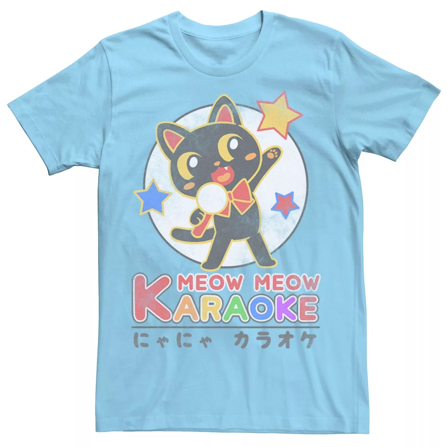 

Мужская футболка Fifth Sun Karaoke Cat Animal Licensed Character