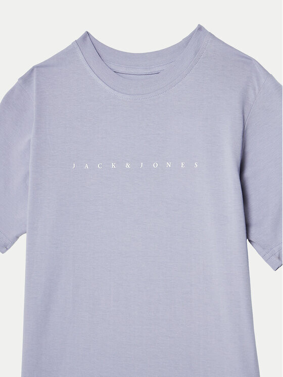 Футболка свободного кроя Jack&Jones Junior, фиолетовый — фото 3