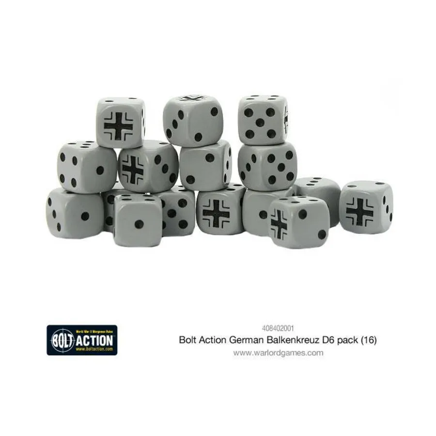 

Немецкий пакет Balkenkreuz D6 (16), Bolt Action - Core & Assorted