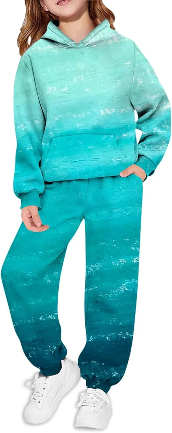 Детский спортивный костюм из флиса Generic, Mint Green