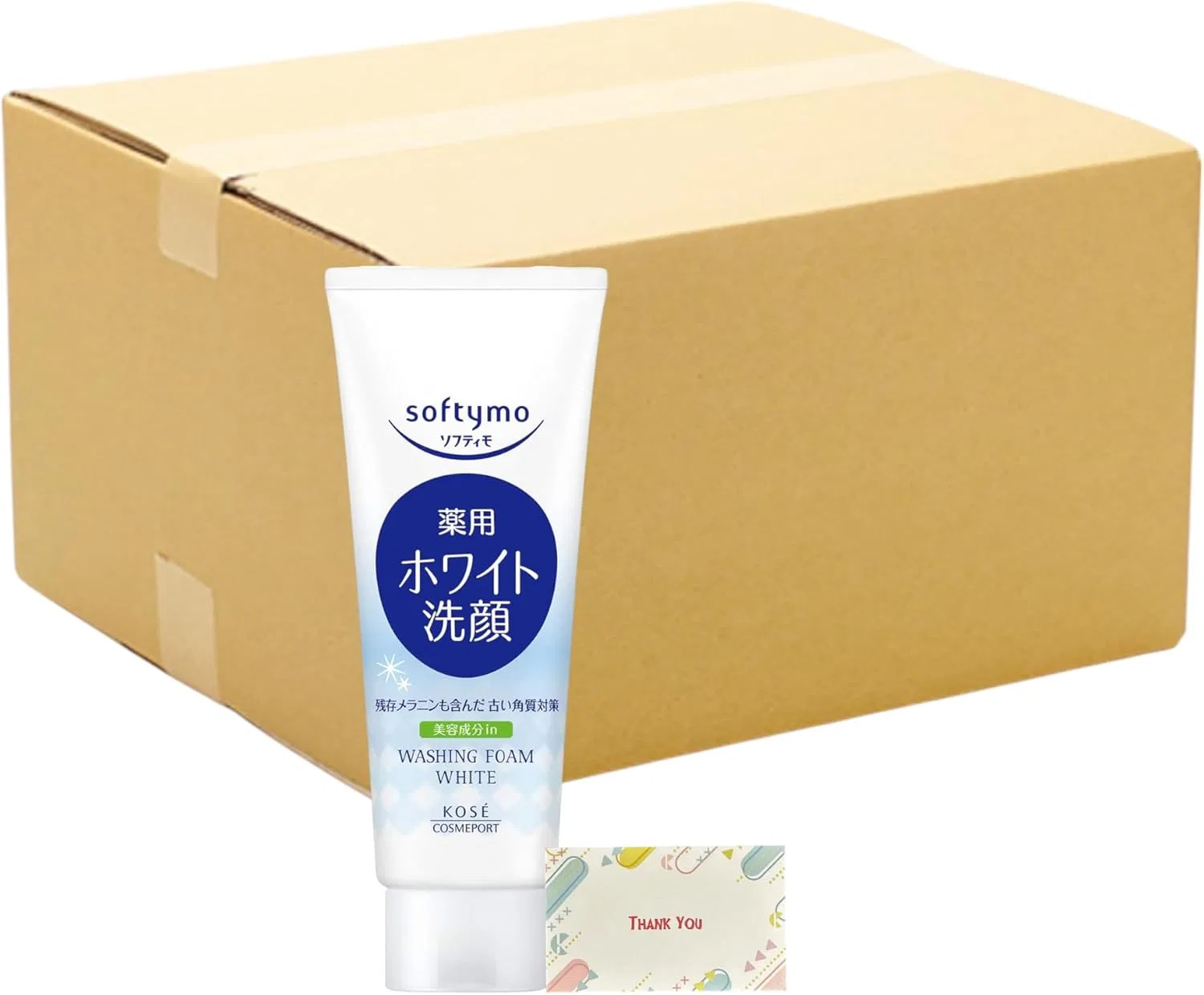 Набор пенок для умывания Kunutonn Softymo Medicated Facial Cleansing Foam, 48 шт, 150 г, белый