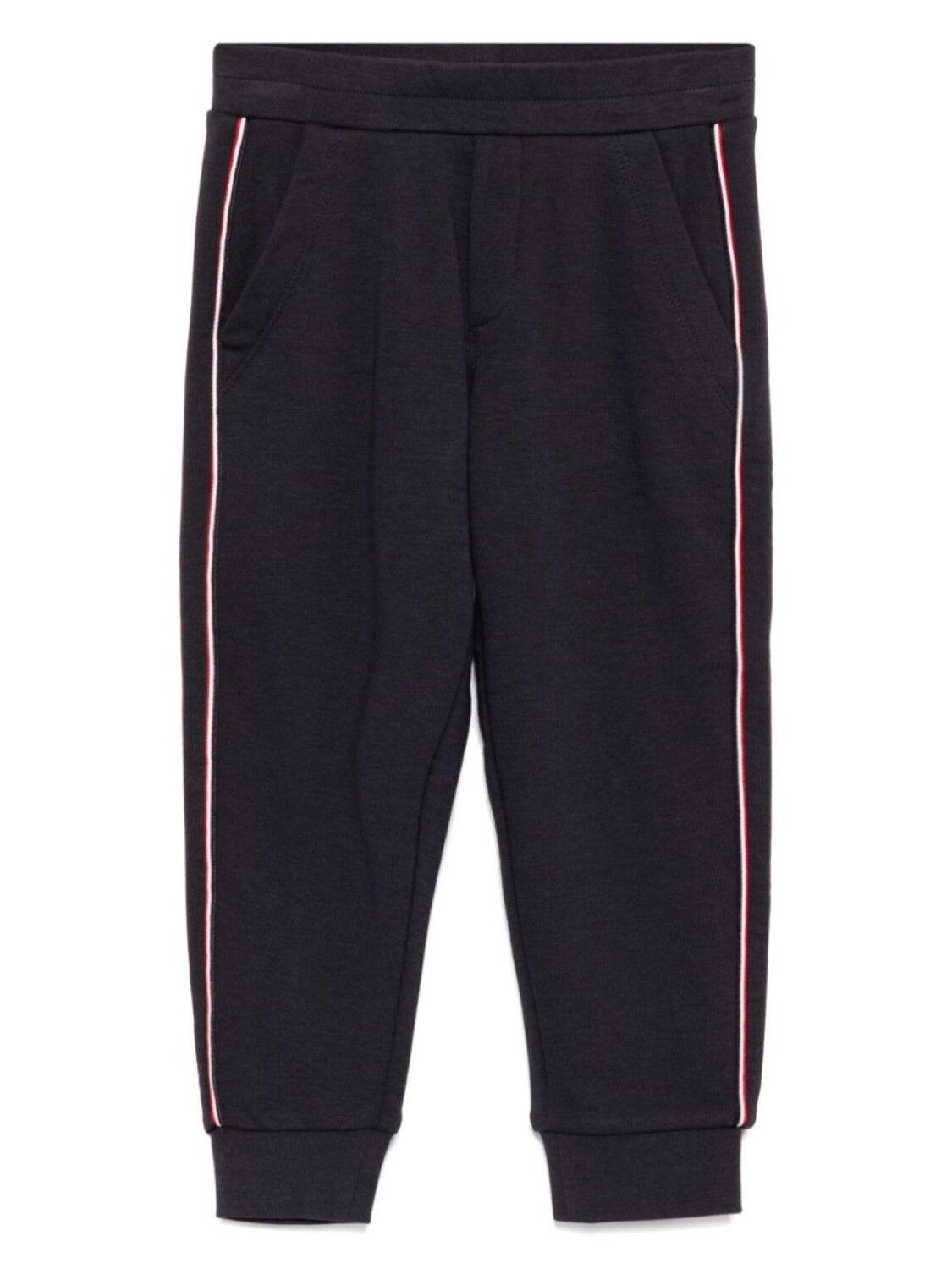 

Moncler Enfant брюки в полоску, синий
