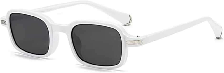 

Женские солнцезащитные очки в стиле ретро, ​​прямоугольные, с прозрачными линзами с градиентом, защита от УФ-излучения UV400. Мужские солнцезащитные очки с заклепками KTUCN, White Black