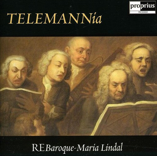 

CD диск Telemann / Lindal / Rebaroque: Telemannia