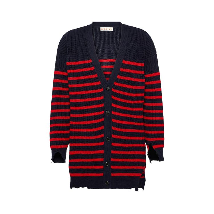 

Кардиган Marni Striped Cardigan Blumarine, разноцветный