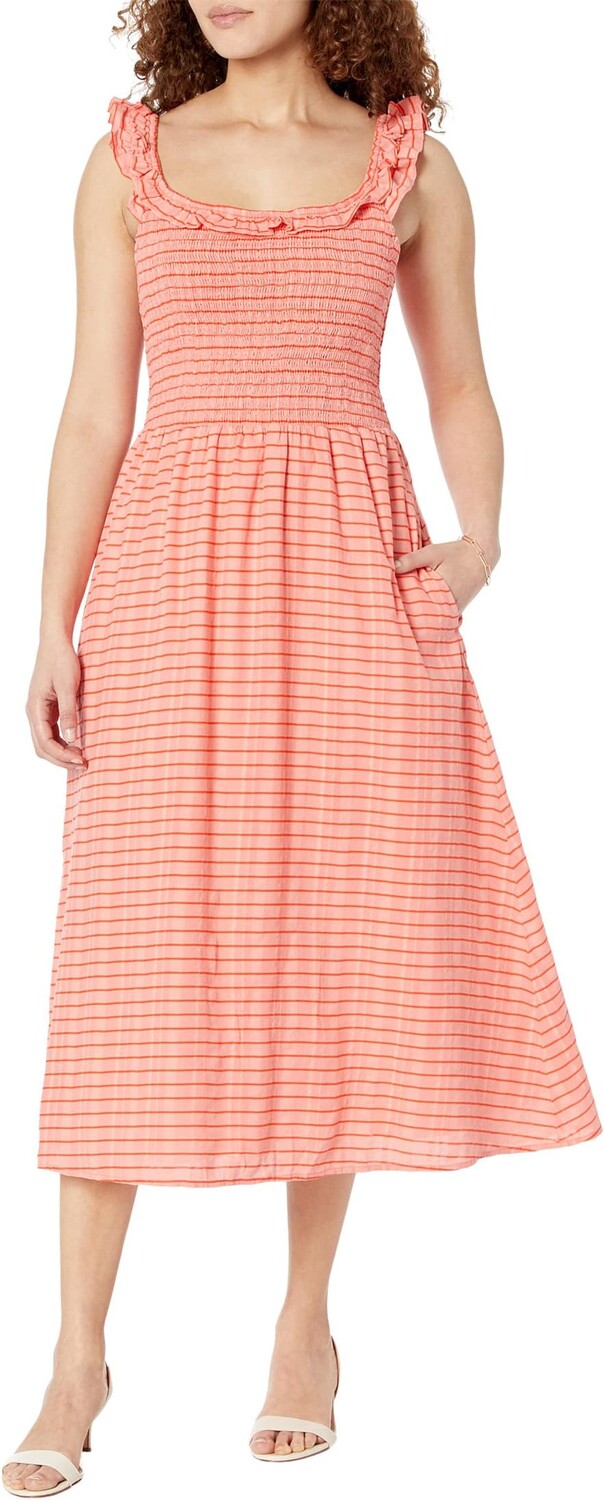 

Инди Платье Carve Designs, цвет Grapefruit Harris Stripe