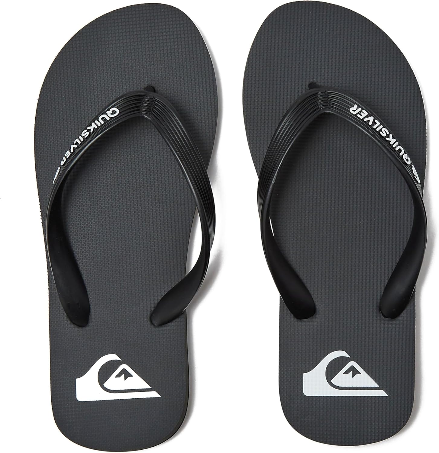 Сандалии-вьетнамки для мальчиков Quiksilver, серый — фото 4