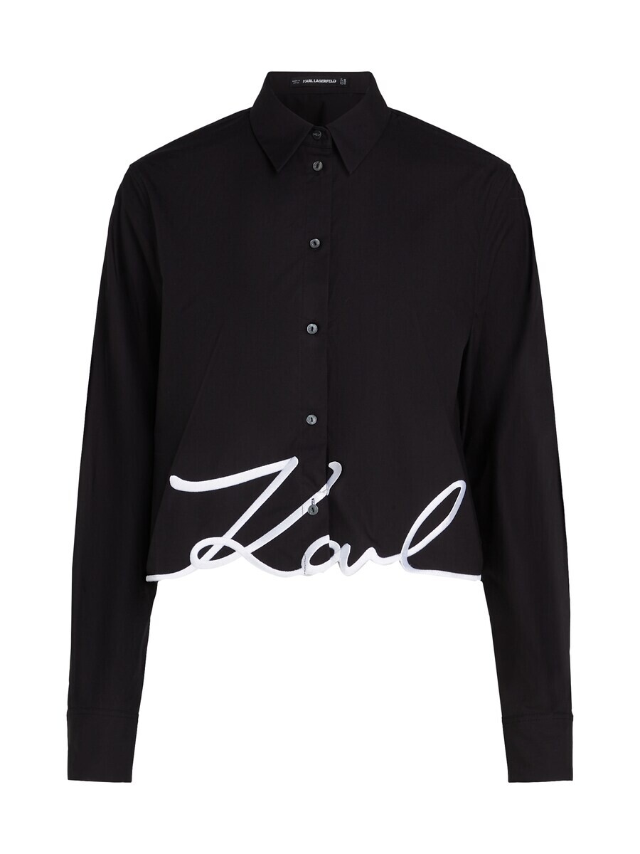 

Рубашка Karl Lagerfeld Blouse, черный
