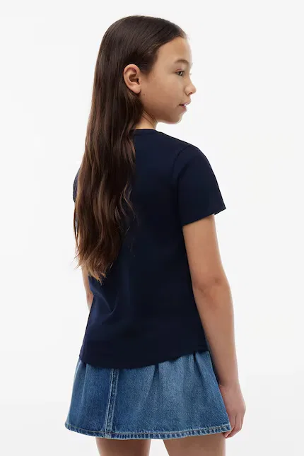 Футболка хлопковая Tommy Hilfiger, синий — фото 3