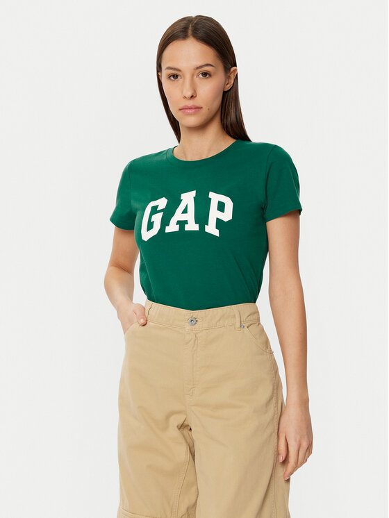 

Футболка обычного кроя 417797-20 Gap, зеленый