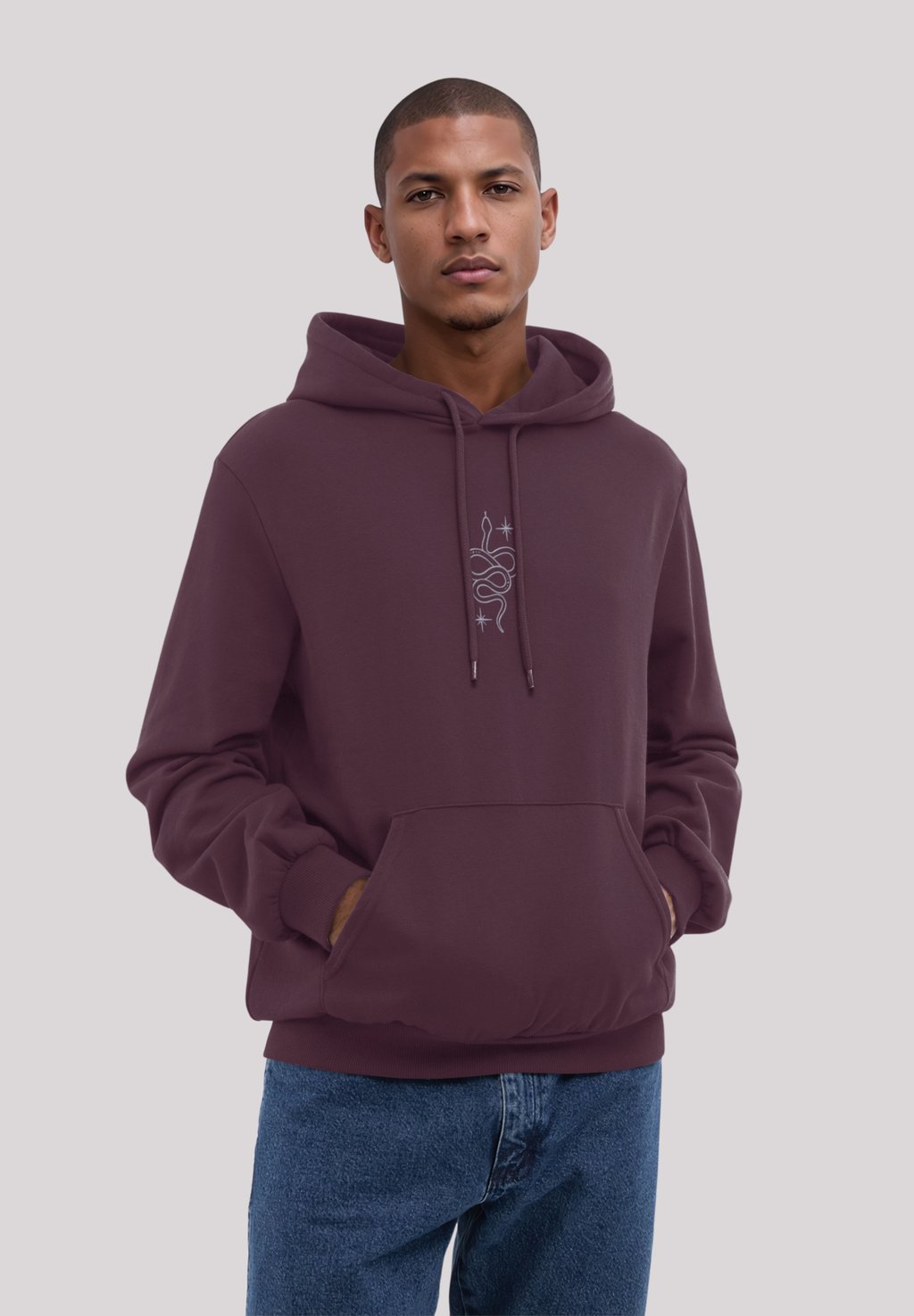 

Толстовка Hoodie F4NT4STIC, коричневый