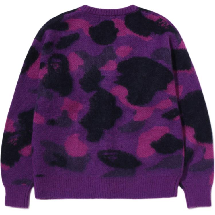 Мужская трикотажная одежда FW25 A Bathing Ape, фиолетовый — фото 3