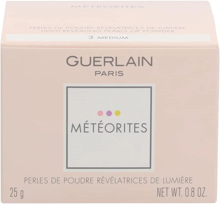 Пудра рассыпчатая Guerlain Meteorites Perles Powder, 25 г, розовая — фото 3