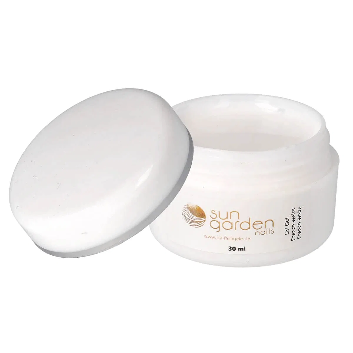 UV-гель Sun Garden Nails French White, 30 мл, с 3 кистями Sun Garden Nails — фото 2