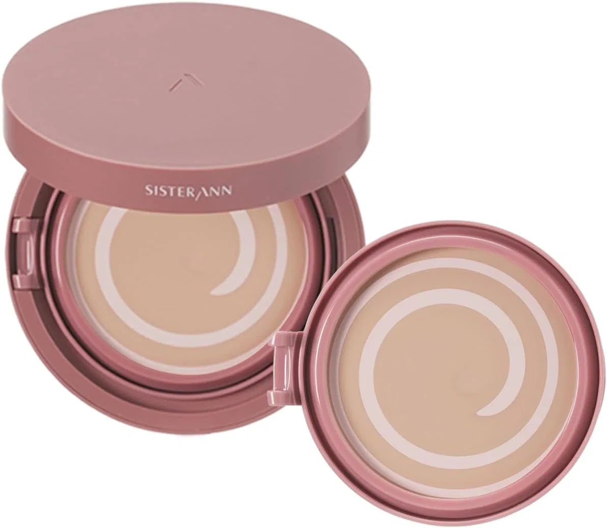 Пудра компактная Pink Essence Cover Pact, тональная основа, бальзам, оттенок №25, основной продукт + сменный блок, SPF50+ PA+++, полуматовое покрытие, водостойкая, длительное ношение