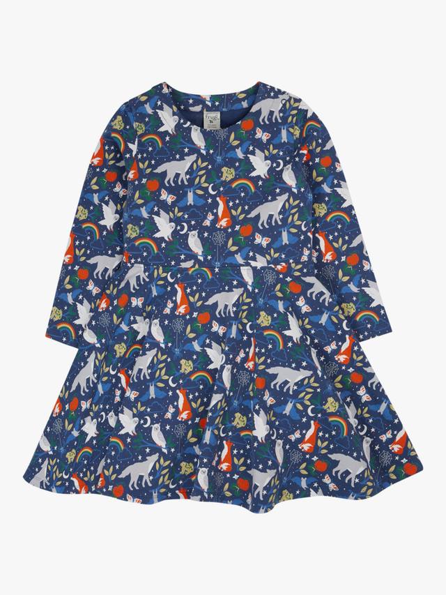 

Детское уютное платье-клеш Frugi, Wild Spooks