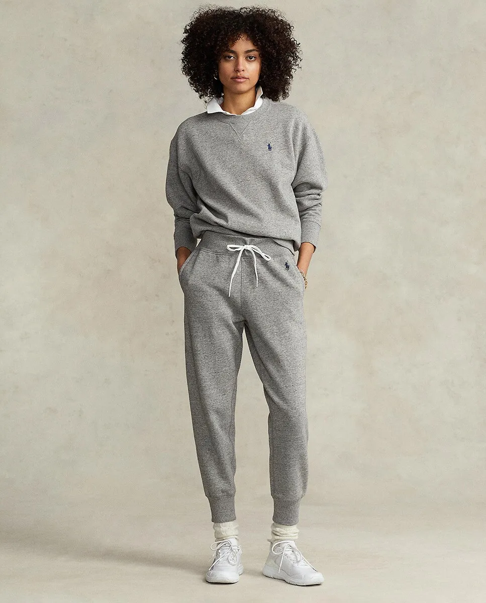 

Женские джоггеры с кулиской на талии Polo Ralph Lauren, серый