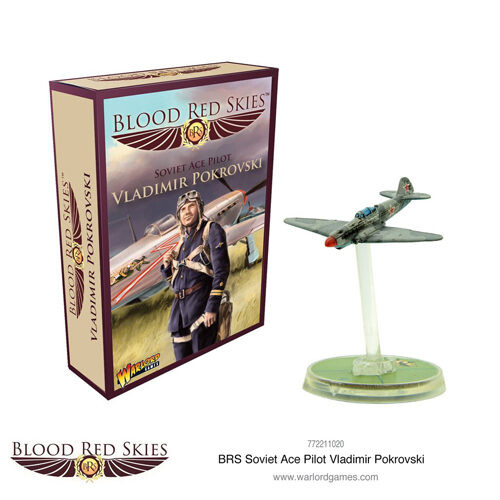 

Фигурки Yakolev Yak-1B Ace: Vladimir Pokrovsky Warlord Games
