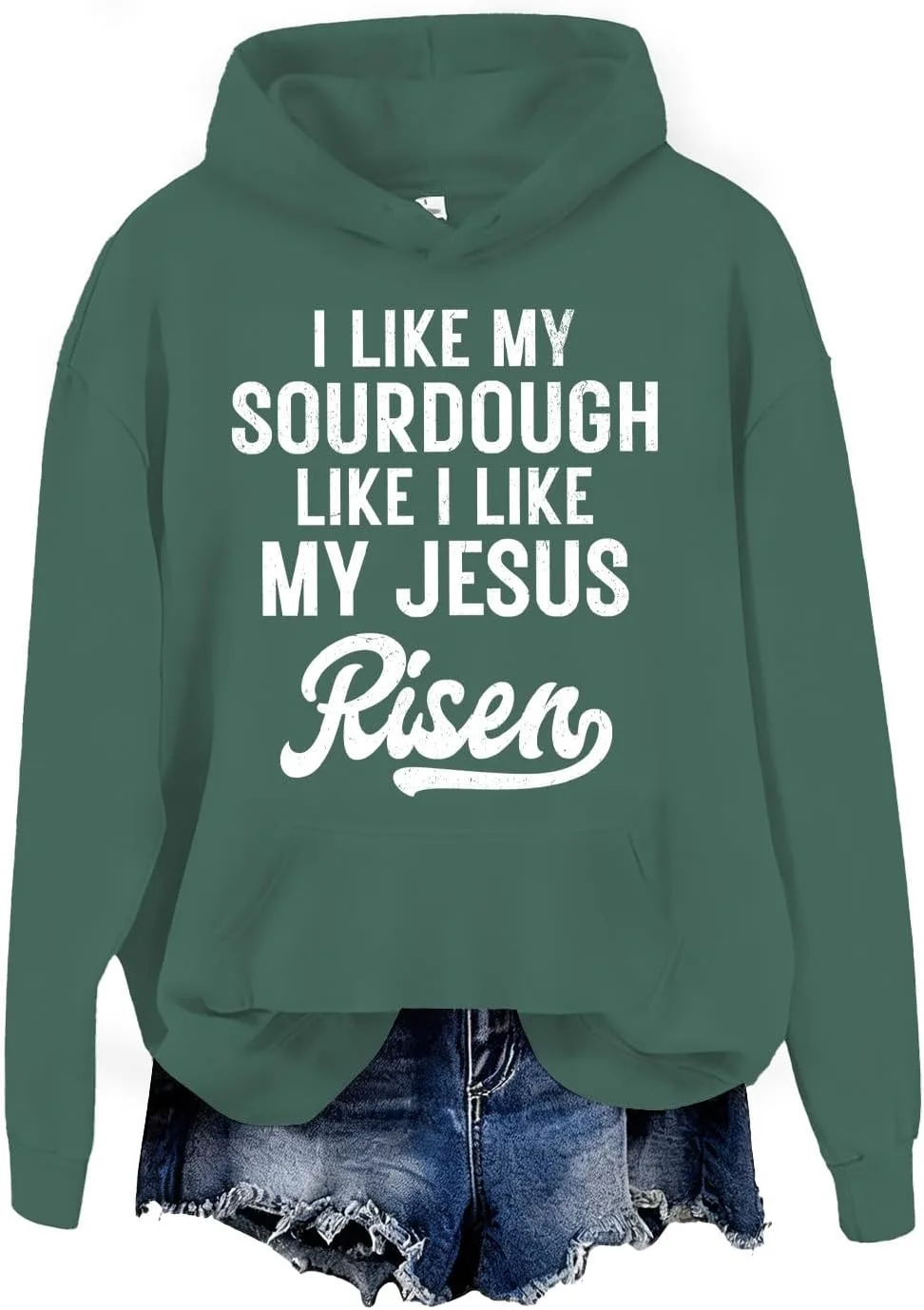

Толстовка I Like My Sourdough Like I Like My Jesus Risen SIMJEW