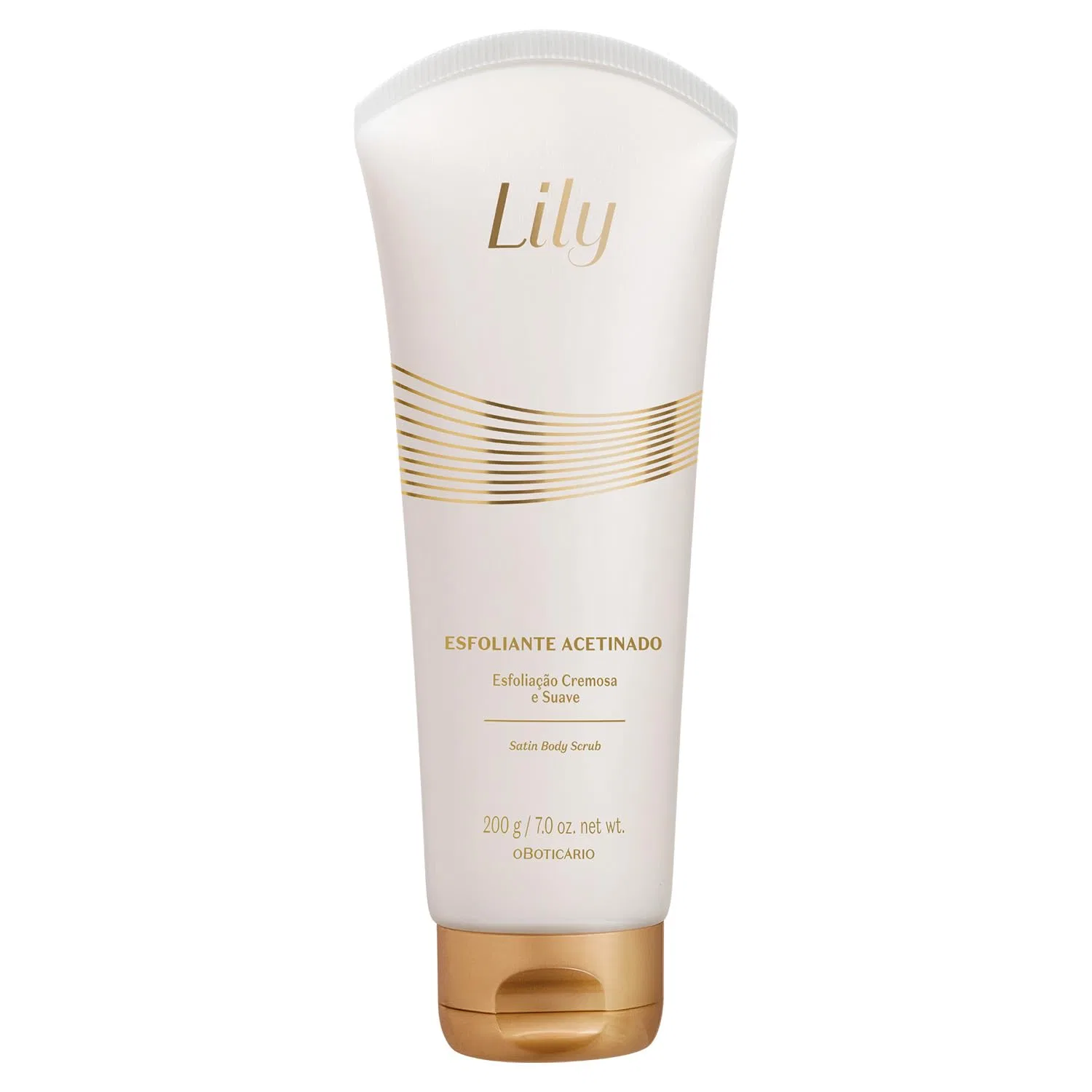 Скраб для тела «Satin Velvet» с ароматом лилии 200 г от Lily O Boticário