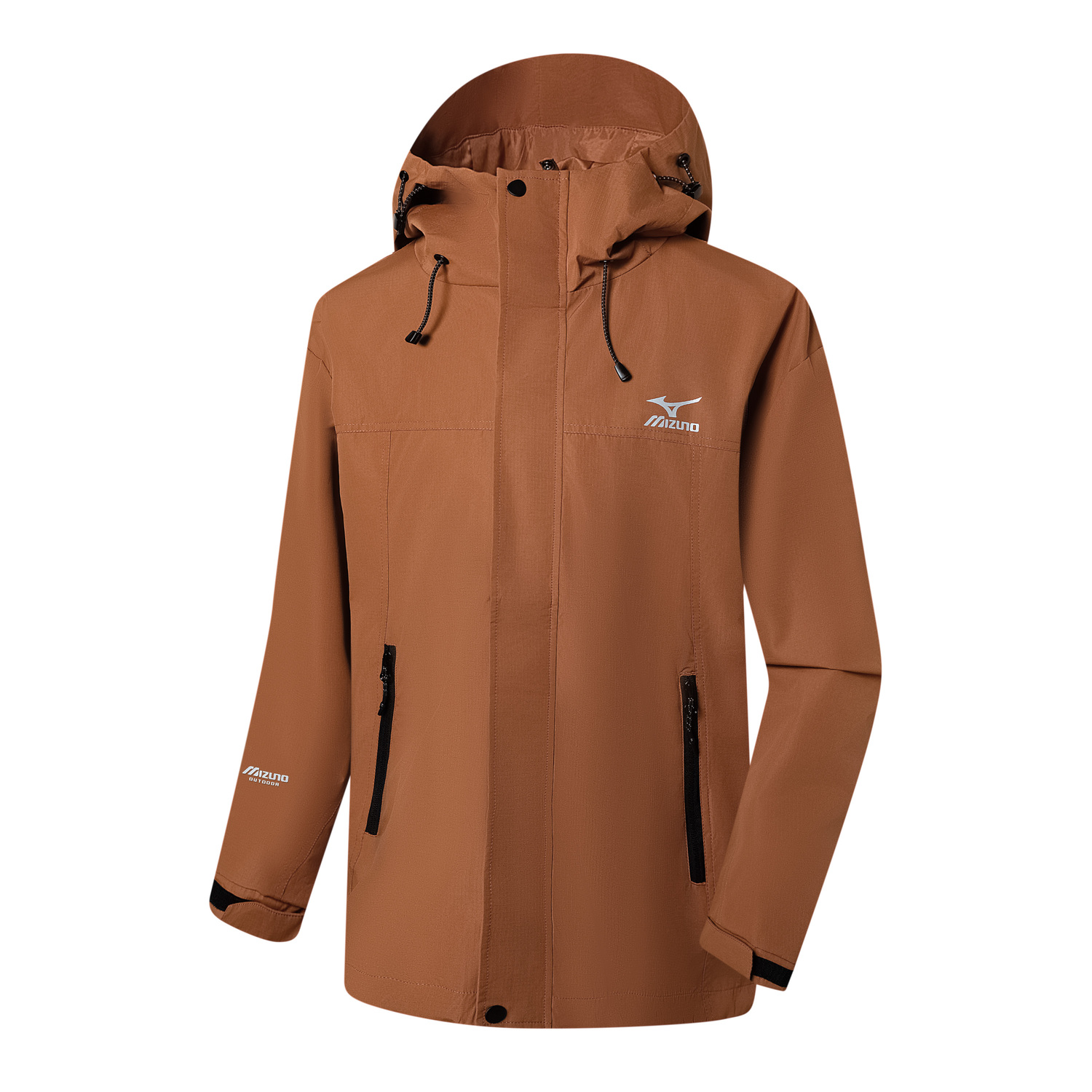 

Mizuno Водонепроницаемая, ветрозащитная и дышащая ветровка Unisex, Dark Orange Red