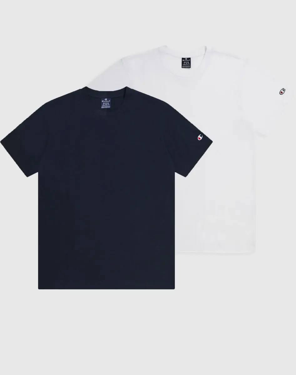 

Футболка Champion "Basic 2pack Crew Neck", белый