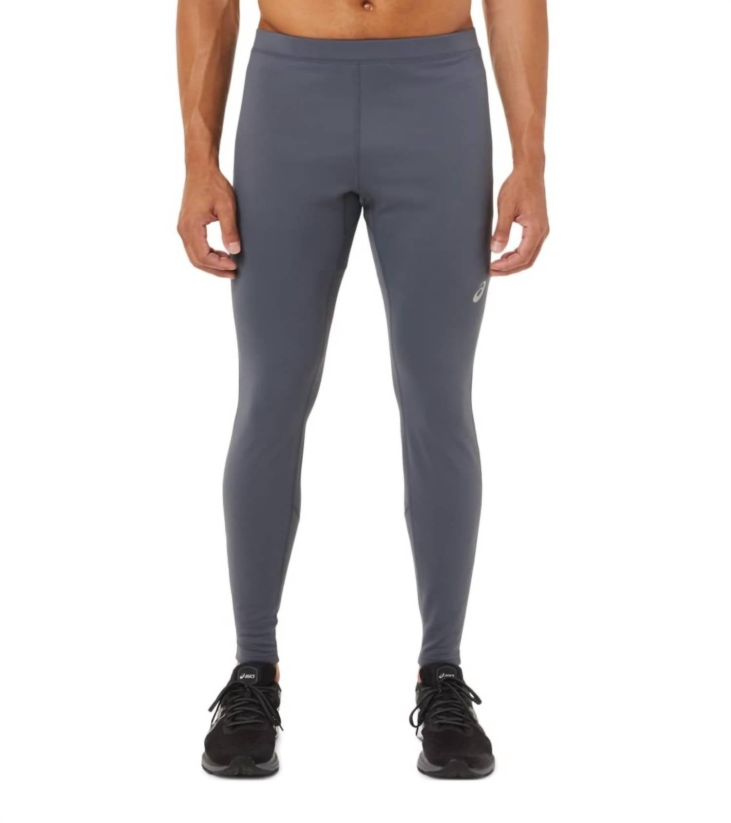 

Мужские зимние леггинсы Thermopolis в сером цвете Asics, цвет carrier grey