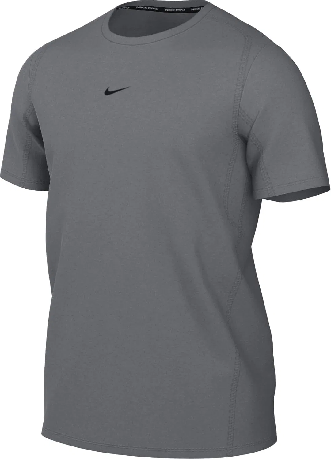 Футболка Nike Pro Dri-FIT Slim, цвет Smoke Grey/Black