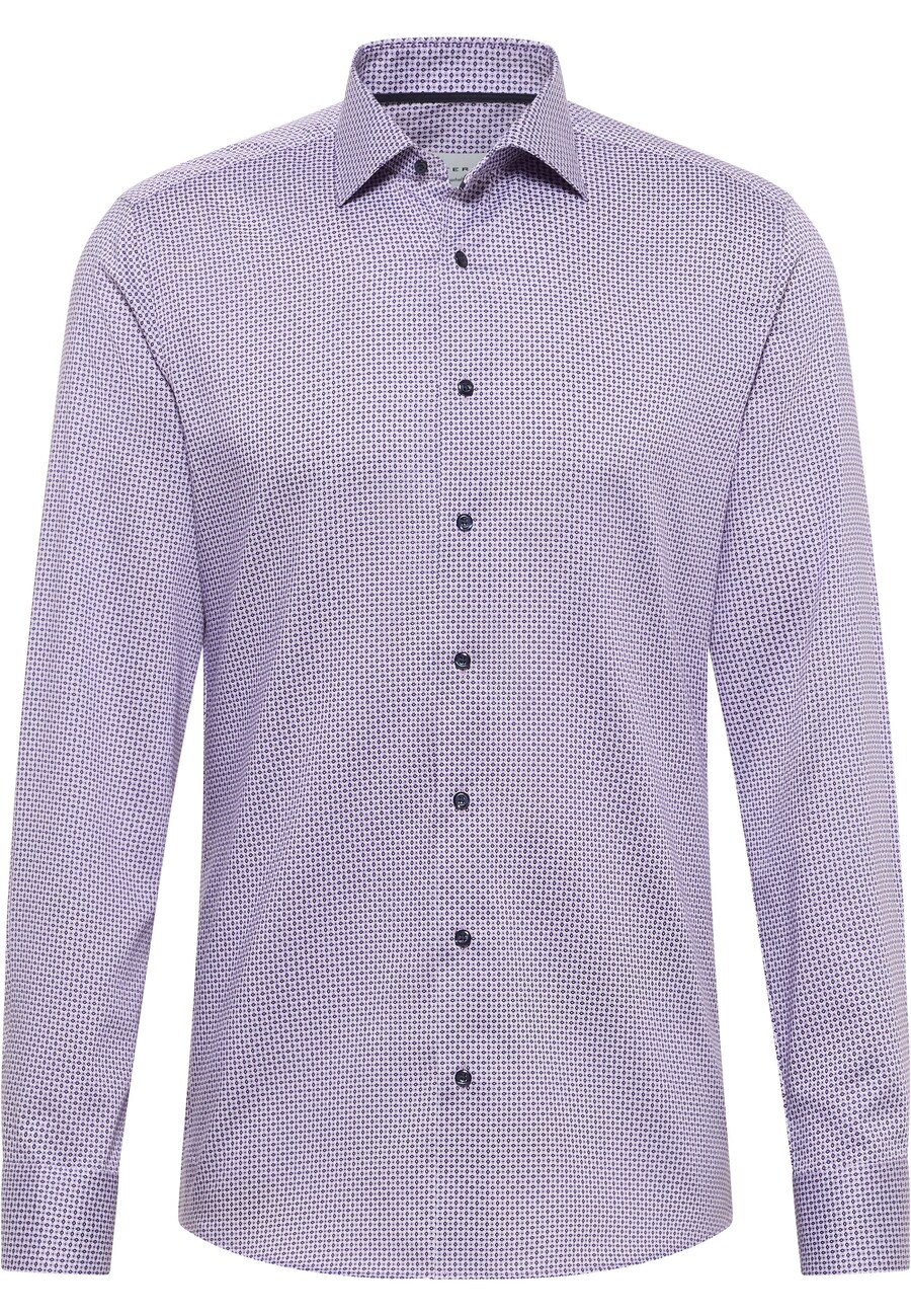 

Рубашка делового кроя Slim Fit ETERNA, лавандовый