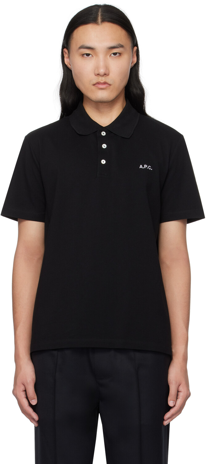 

Стандартное поло A.P.C., черный