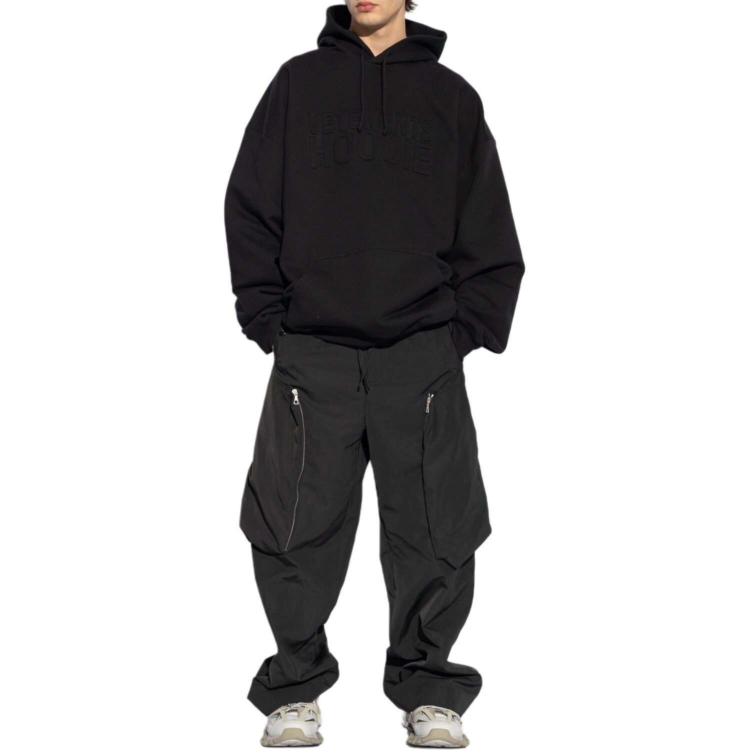 

Толстовка мужская черная Vetements, черный