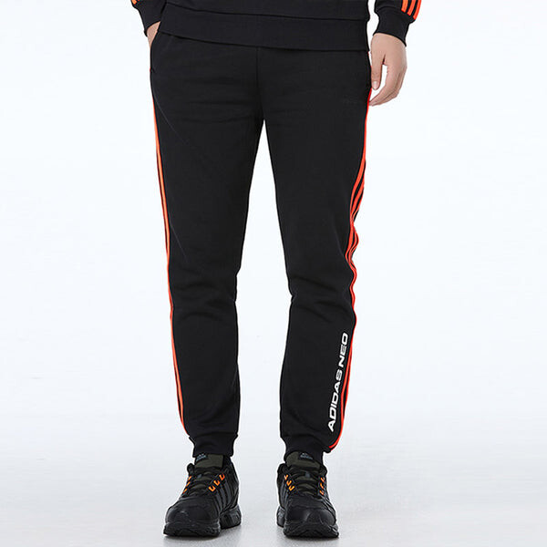 Спортивные штаны adidas Stay Warm Windproof Casual Knit Long Pants Black, черный — фото 4