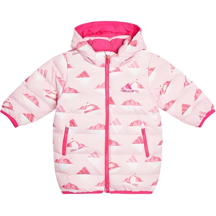 Adidas Пуховик Kids Pink/Rose Red Infant And Toddler — фото 3