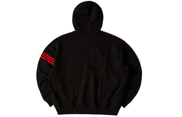 Толстовка men's originals x 424 r.y.v. crossover asymmetric black Adidas, черный — фото 2