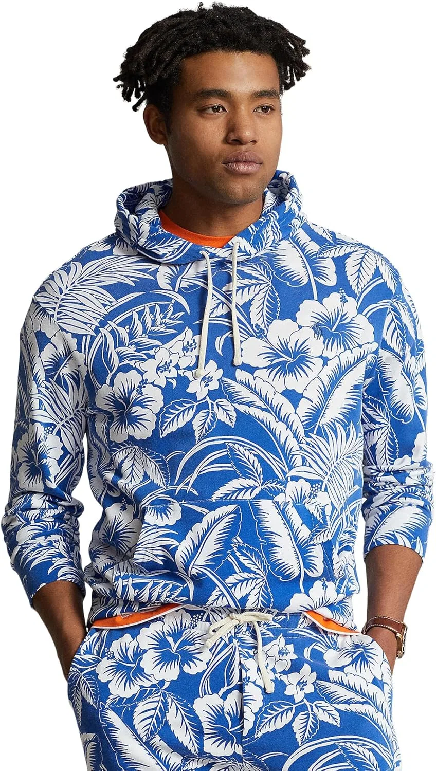 Худи мужское с принтом POLO RALPH LAUREN, цвет Monotone Tropical