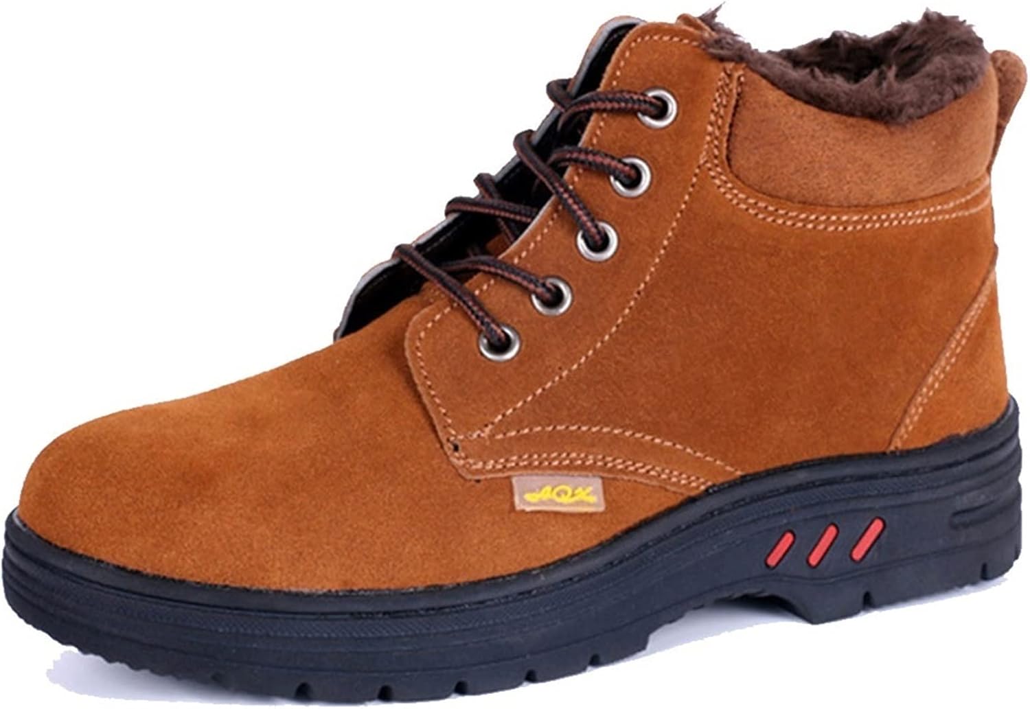 

Зимние ботинки HISXUS Мужские защитные ботинки с металлическим носком Мужские кроссовки Несокрушимые ботинки Мужские ботинки (Цвет: коричневый, Размер: 11 US)