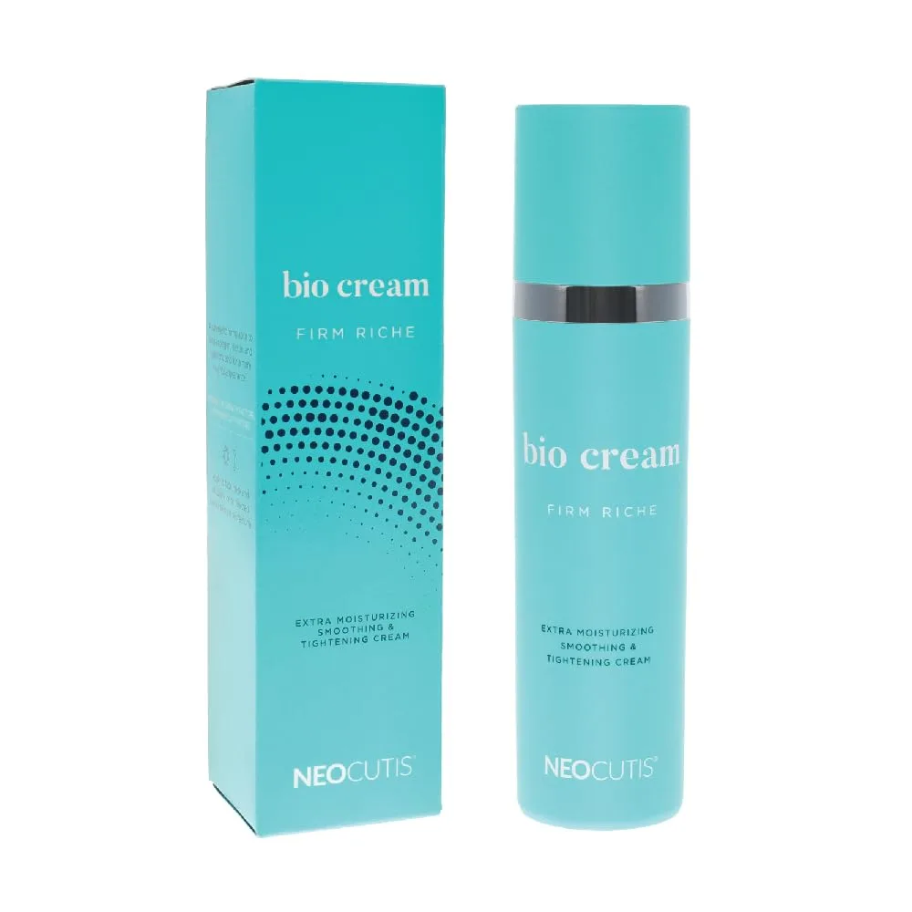 NEOCUTIS Bio Cream Firm Riche - интенсивно увлажняющий, разглаживающий и подтягивающий крем против старения для лица, дневной и ночной, для неровного тона и текстуры кожи, морщин и дряблости, 50 мл — фото 2