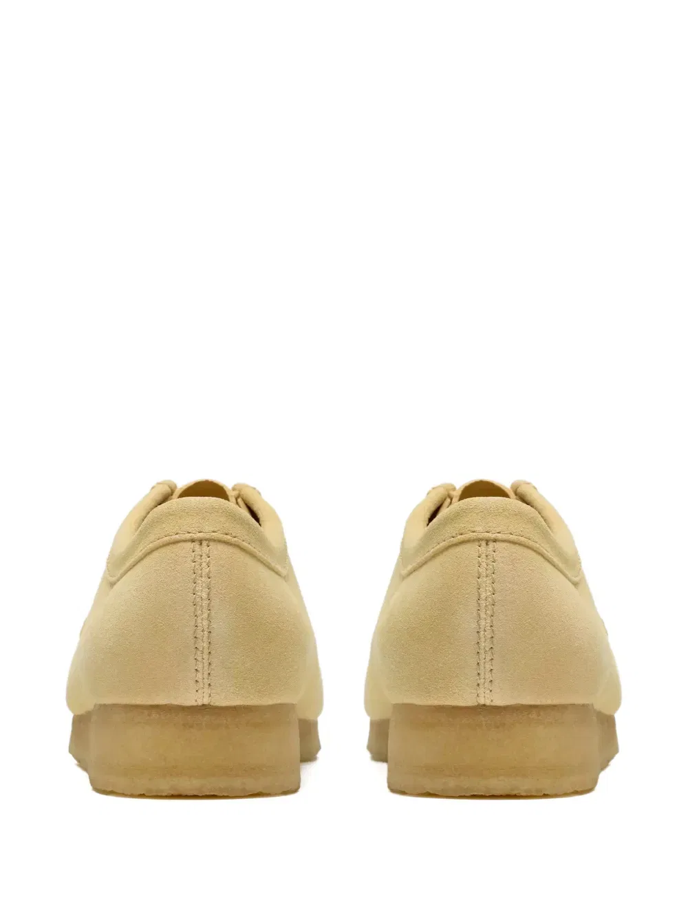 Ботинки Wallabee на шнуровке для пустыни Clarks Originals, желтый — фото 3