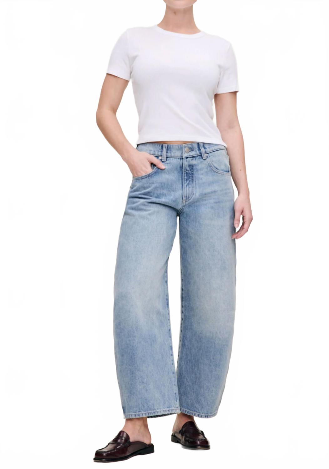 

Женские джинсы Taylor Ultra Relaxed Barrel в винтажном стиле Petite DL1961 - Women's, Vintage Petite
