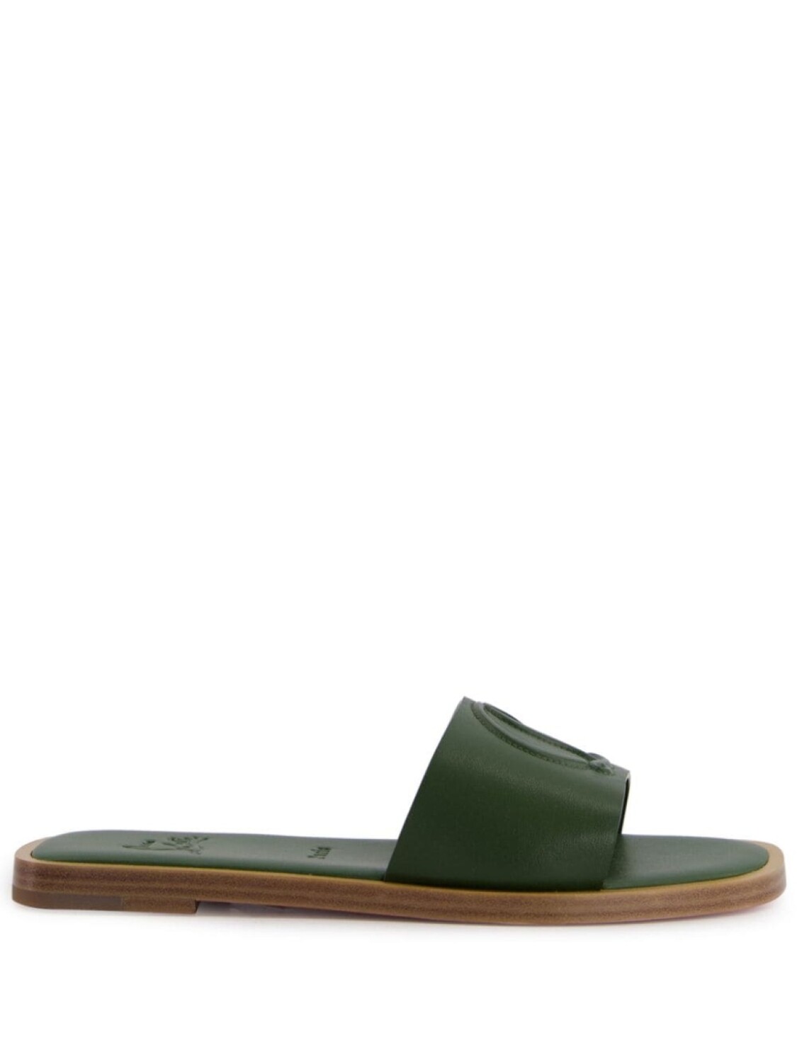 Christian Louboutin мюли CL, зеленый
