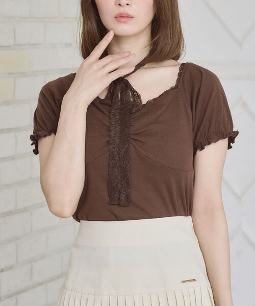 

Футболка, приталенный крой, бренд Ems Excite, коричневый