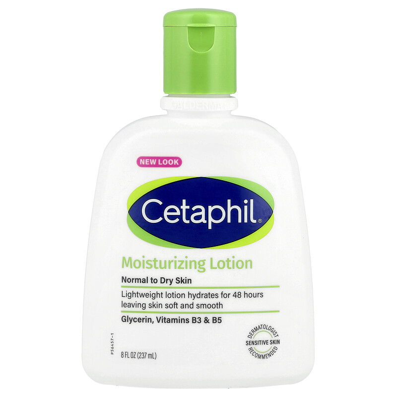 

Cetaphil, Увлажняющий лосьон, для нормальной и сухой кожи, 237 мл (8 жидк. Унций)