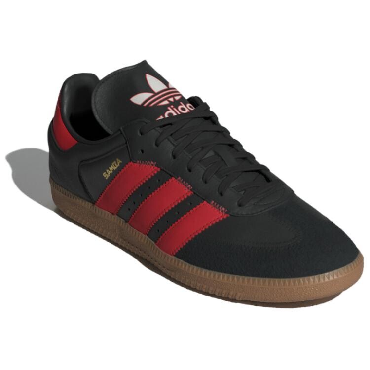 Adidas originals Samba Обувь для скейтбординга унисекс, Black/Red — фото 3