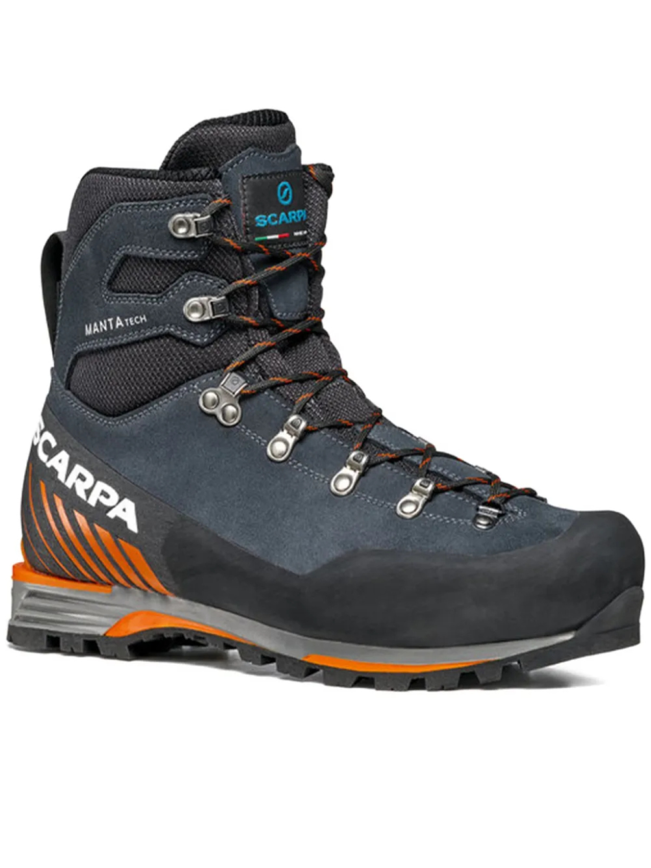 

Замшевые ботинки с логотипом SCARPA, синий