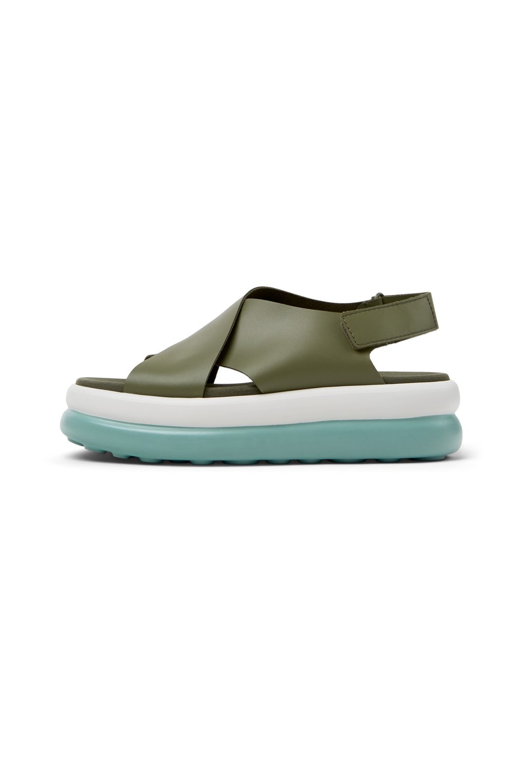 Босоножки на платформе PELOTAS FLOTA UP Camper, зеленый
