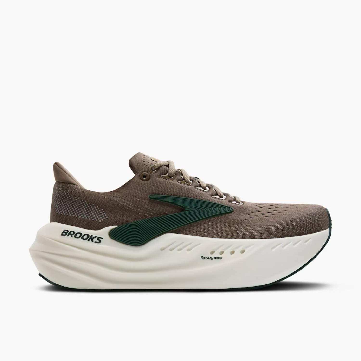 

BROOKS Мужские беговые кроссовки Glycerin Max в цвете Falcon/green/london Fog