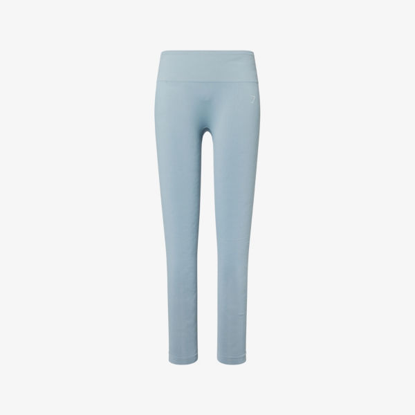 

Мягкие скульптурные леггинсы Studio Gymshark, синий
